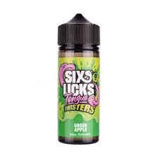 Six Licks Tongue Twisters Green Apple