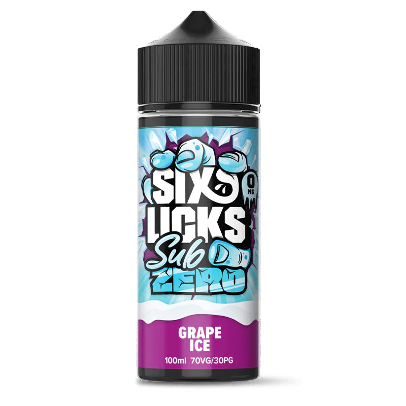 Six Licks Sub Zero Grape Ice