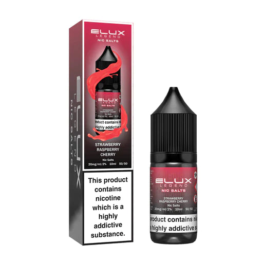 Elux Nic Salts Strawberry Raspberry Cherry