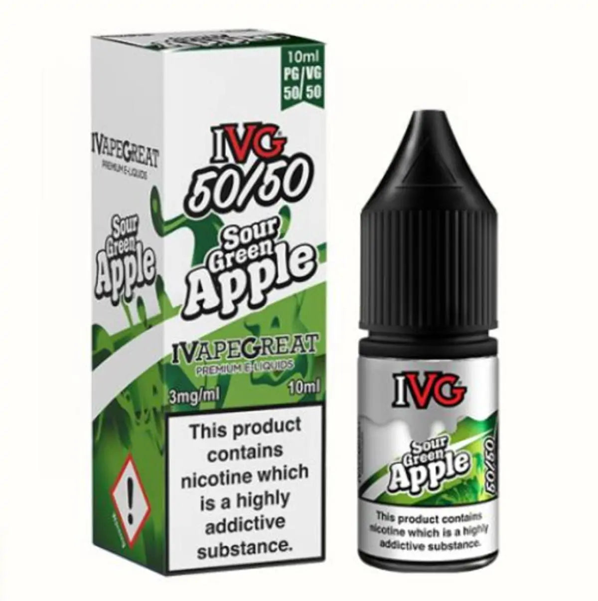 IVG 50/50 Sour Green Apple